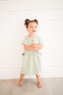 Button Twirl Dress - Mint